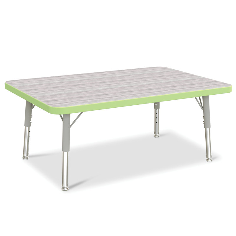 Table rectangulaire Berries, L 24 po x l 36 po, 15" - 24", Lime