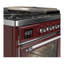 Majestic III Series 48 Inch Dual Fuel Range with 5 Sealed Burners, Griddle, Frenchtop in Glossy Black (Natural Gas, Burnished Trim)-1981615040-1981615044-1981615048