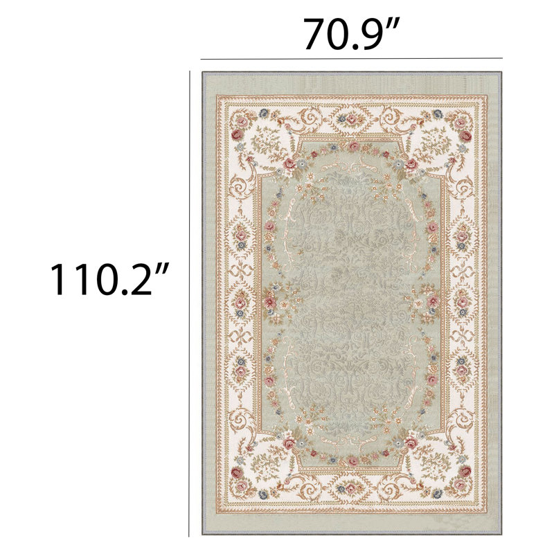 Tapis rectangulaire Aylisha