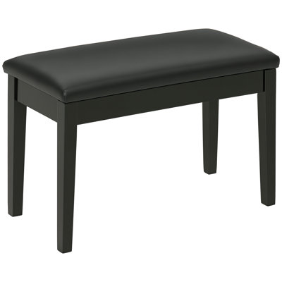 Faux Leather Upholstered Storage Bench