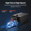 Unité hydraulique de 20 pintes, pompe de remorque à double effet, pression de surpression maximale de 3200 PSI et débit de 0,91 GPM, pompe hydraulique à courant continu de 12 V avec réservoir en métal pour le levage de la voiture