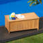 Coffre de terrasse en teck massif Summerton-43017449