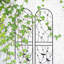 Treillis extérieur antirouille 86,7 "x 19,7", paquet de 2 jardin en métal pour support de plantes 19,7 ", antirouille, objet d'escalade