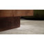 Table basse de 43,31 pouces en placage de bois de ronce, table rectangulaire de style Mid-Century moderne pour le salon, table basse avec piédestal robuste en bois aggloméré pour le bureau, appartement-671760128