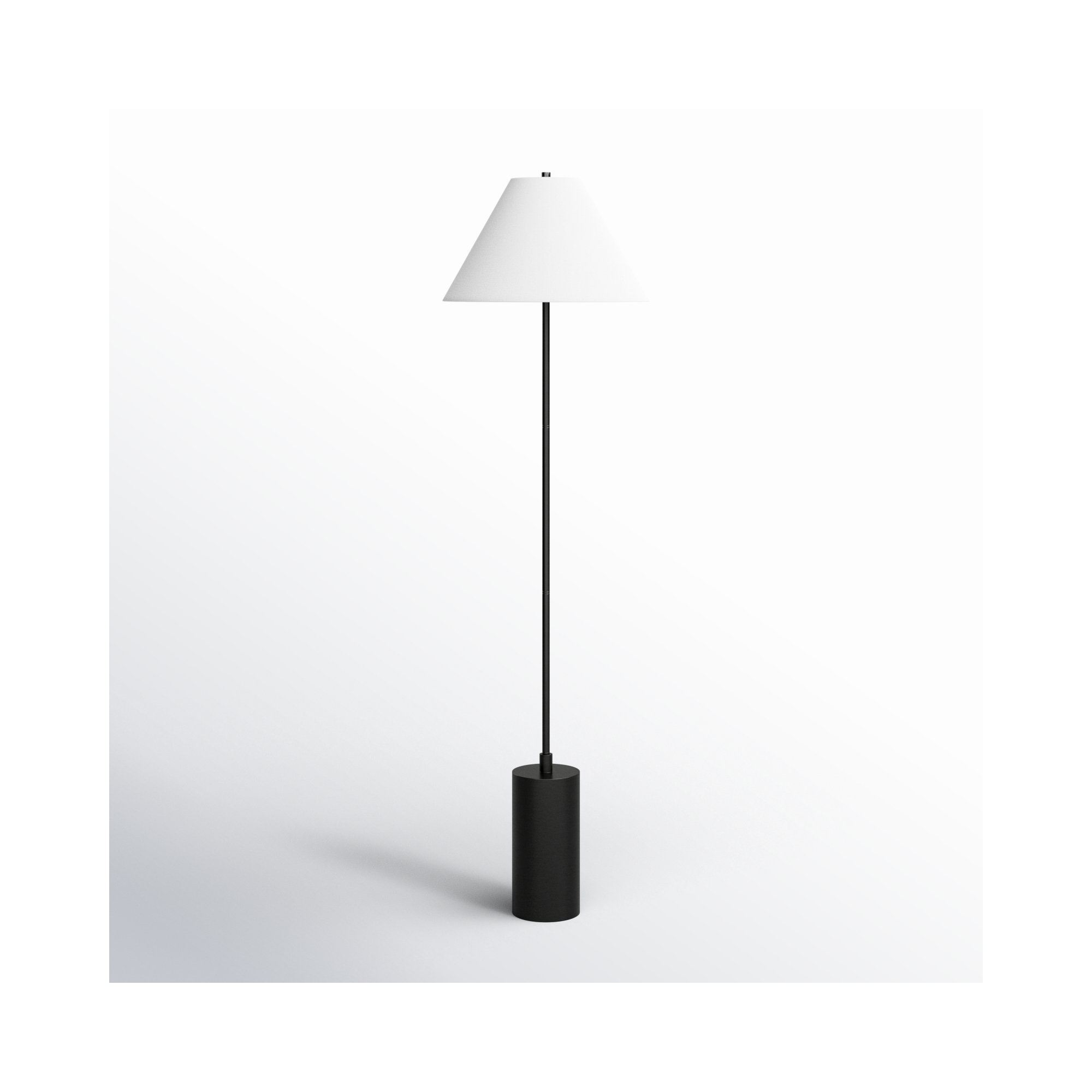 Greenbury 64'' Floor Lamp, Blackened Bronze