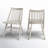 Kloss Solid Wood Slat Back Side Chair-1545482069