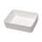 19" x 15" Bathroom Vessel Sink White Ceramic Rectangle Bathroom Sink White Vessel Sink with Faucet-91982893