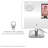 Conair Social Media LED Mirror