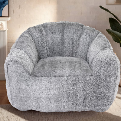 Large Bean Bag Chair, Bean Bag Sofa Chair, Ergonomic Bean Bag Sofa, Detachable And Washable Sofa Cover And Non-slip Base, Providing Comfortable Seats by Trule