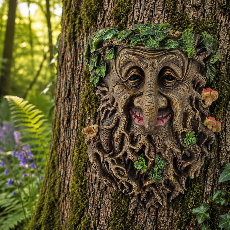 Plants & Flowers Fantasy & Sci-Fi Weather Resistant Plastic Garden Statue