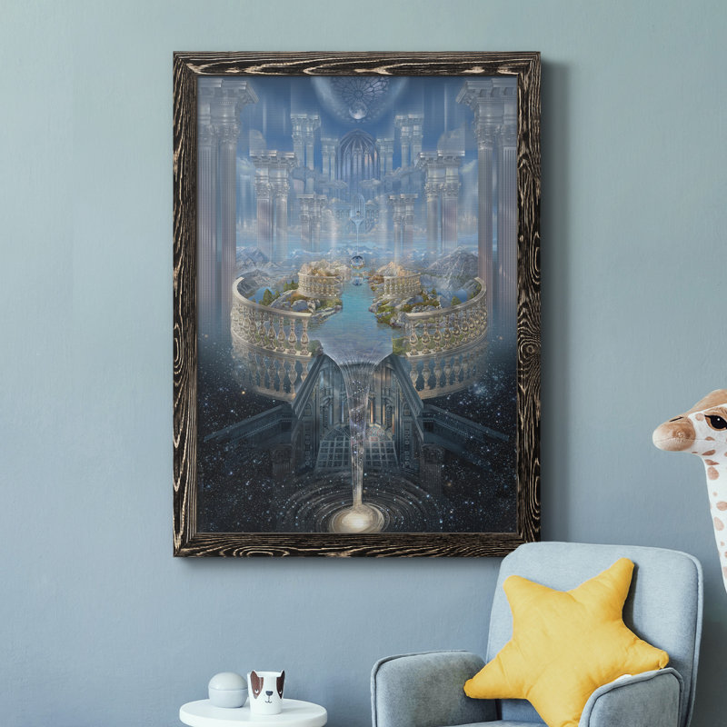 Solace - cadre photo, impression sur toile, Cadre noir, H 37,5 po x l 27,5 po x P 1,5 po