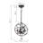 Jaken 5 - Light Dimmable Globe Chandelier