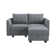 L Shaped Modular Reversible Sofa with Chaise Small Sectional
