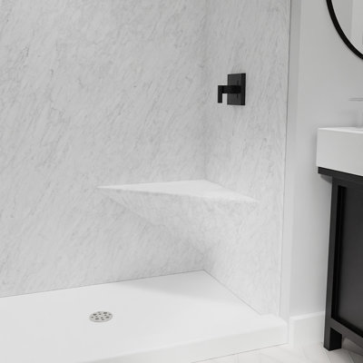 Siège d'angle flottant 27 po FlexStone givré