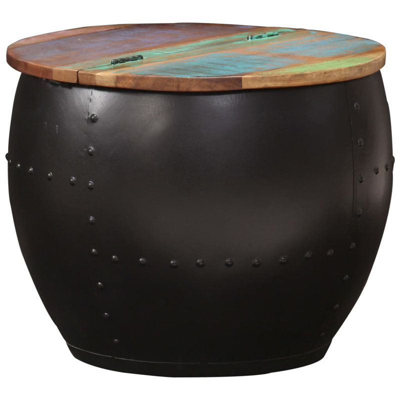 Daniell Solid Wood Solid Coffee Table with Storage