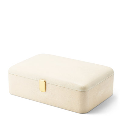 Abella Shagreen Large Jewelry Box