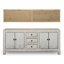 Shandong Ming 79'' W Solid Wood Sideboard