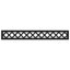Barrière d'intimité décorative 6 pi H * 8 pi l avec cadres en métal et ensembles de poignées, double barrière en bois composite en plastique - sans les poteaux-123175229-123417177-123050869