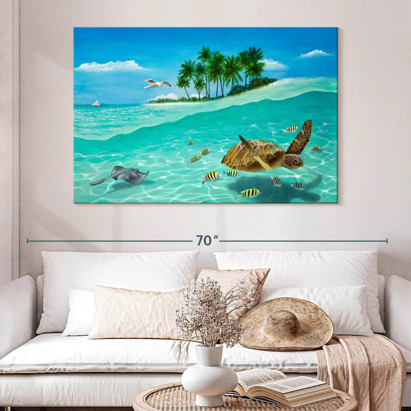 Aletra Breezin', 34" H x 51" W