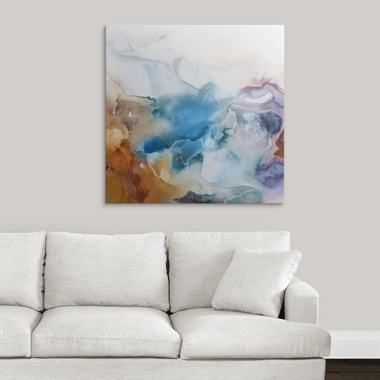 «Swerve», reproduction d'art Funkley, H 35 po x l 35 po x P 1,5 po, Toile