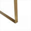 Fauteuil d'appoint simple rembourré en polyester de 29 pouces avec revêtement en polyester beige