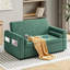 3 Seater Linen Sofa Bed-814677524