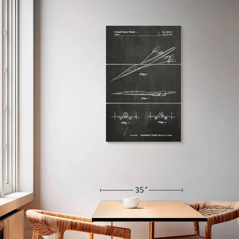 Laelle Chalkboard I, 57" H x 36" W