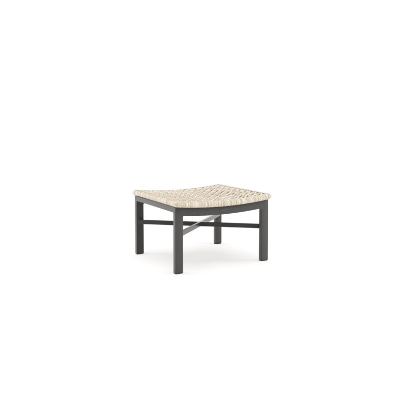 Repose-pieds d'extérieur avec coussin Jasper