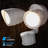 2 Head LED Dusk to Dawn Flood Light, 20W Security Light with Motion Sensor, 4 Modes Lighting-349112062