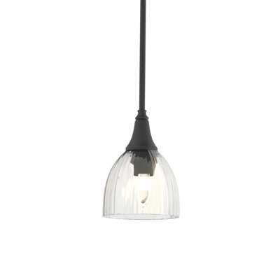 Trumpet 1-Light Single Dome Pendant