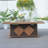 6-Seat Rectangular Fire Pit Table With Ice Bucket-1070367409