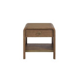 Waterfall End Table - Latte