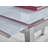Wolcott Extendable Glass Dining Table with Chrome Base -1623714192