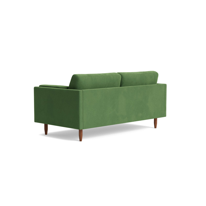 Skinny Fat Loveseat (70"), Performance Velvet - Ivy