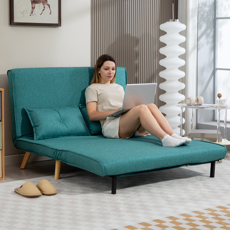 120Cm Sofa Bed, Green