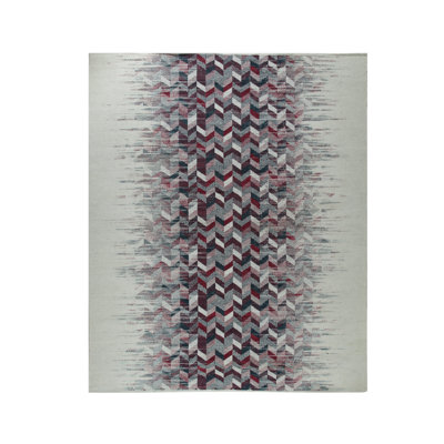 Tapis en laine tissé à plat Brenda