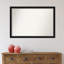 Miroir d'appoint mural en plastique brun-2040577683