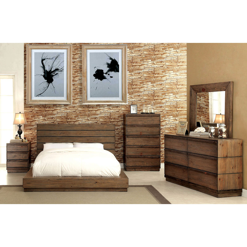 Miroir de commode rectangulaire Anita