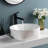 Pakroman 15.7'' Ceramic Circular Bathroom Sink