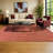 Ellenton Striped Flatweave Crimson Multicolor Indoor Outdoor Area Rug-1497794185