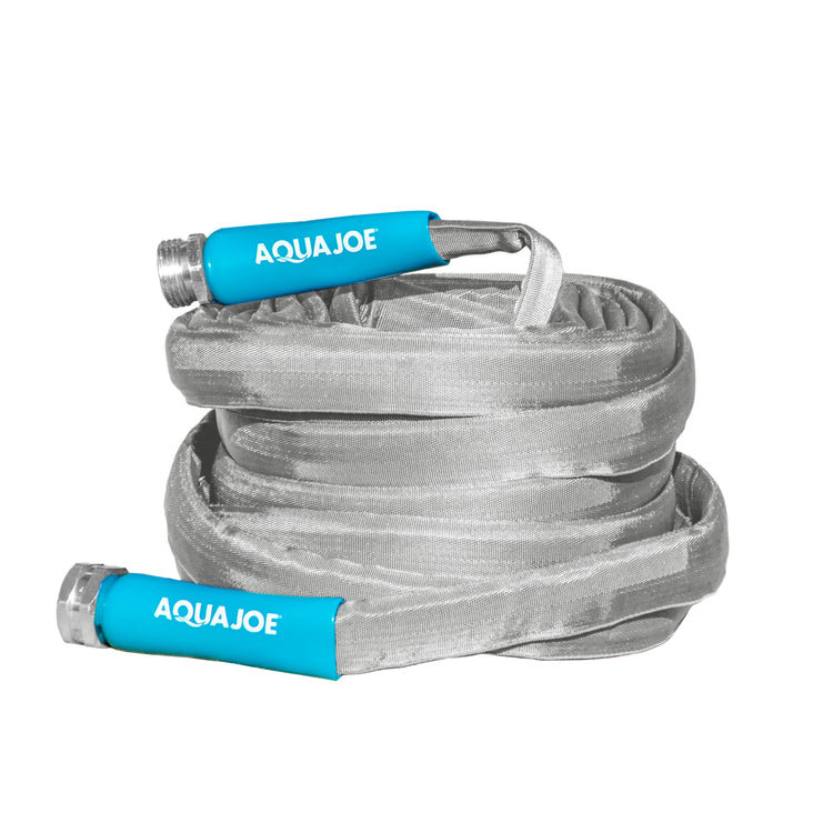 Tuyau d'arrosage ultra flexible non extensible 25 pi x 5/8 po AquaJack Aqua Joe