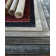 Plain Dove Area Rug in Red