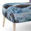 Chaise d'appoint, motif floral beige tapissé - motif floral beige II-88109712