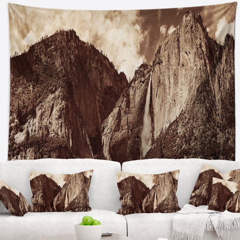 Tapisserie Seashore Yosemite, H 78 po x l 92 po