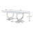 Kemia 7 - Piece Trestle Dining Set-1335808728-1335808734-1335804374