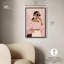 Simple toile d'aspect rose par Art Remedy-112571624-112571626-113421938
