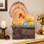 Décoration de 20,25 po «Happy Thanksgiving» pour dinde et citrouilles