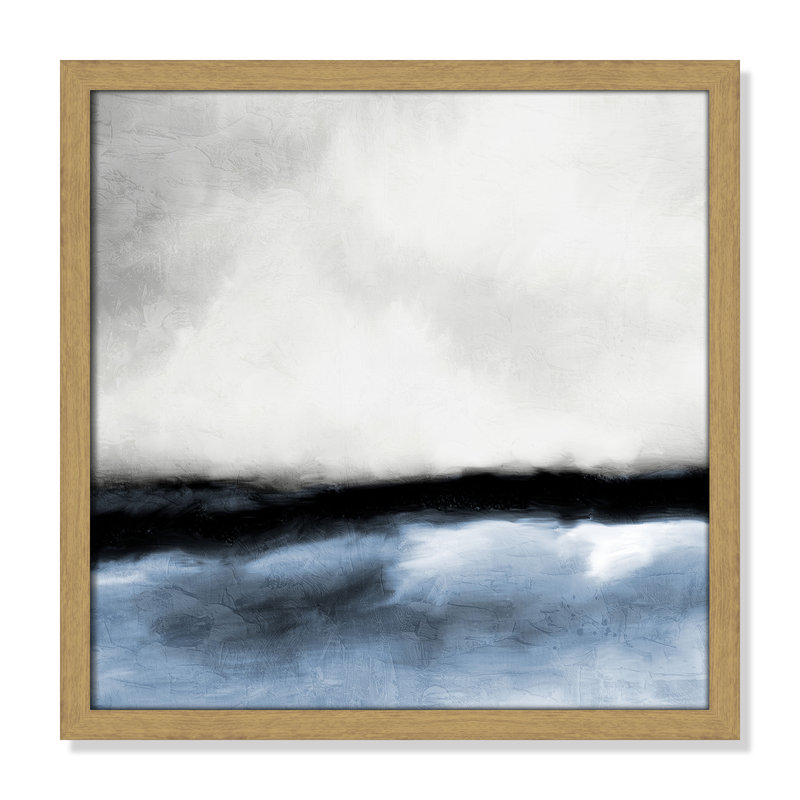 Across the Horizon - Version carrée, impression par Kimberly Allen, H 17 po x l 17 po x P 0,75 po, Pas de tapis