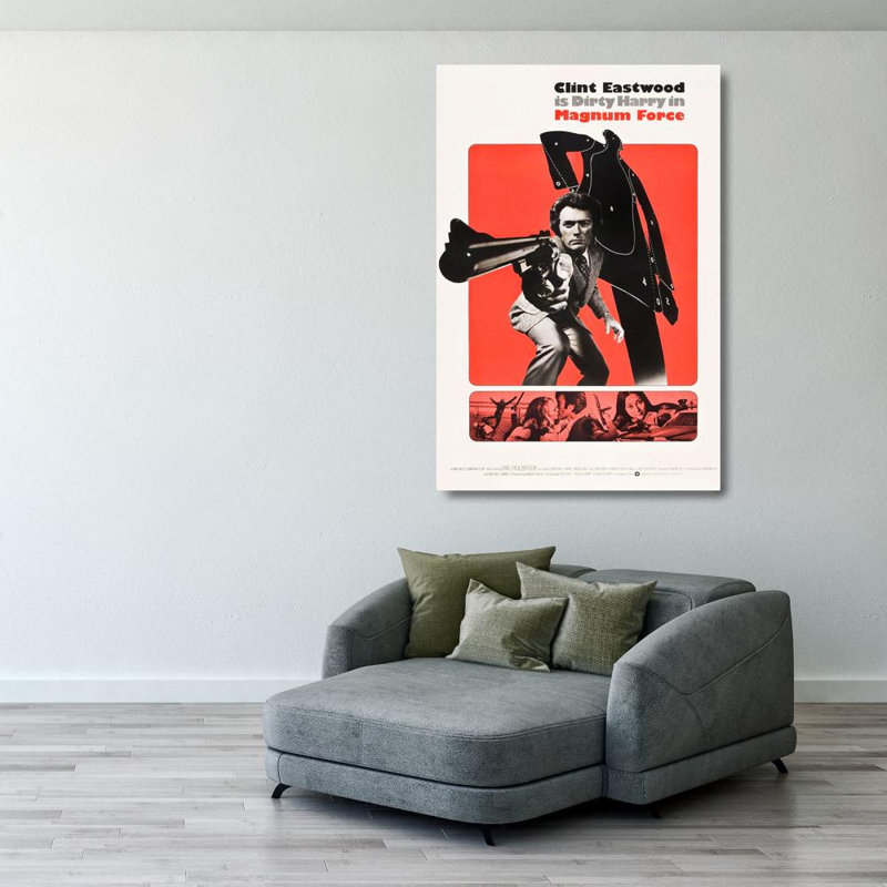 Magnum Force Dirty Harry, 40" H x 27" W