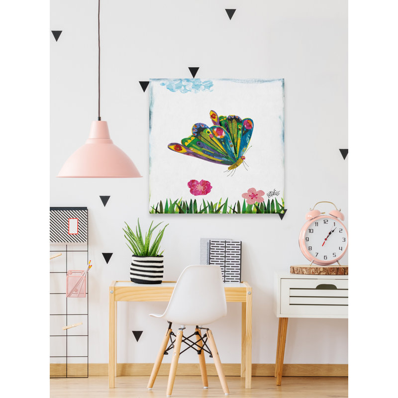 «Knott Vibrant Butterfly Wings II», reproduction sur toile tendue, H 24 po x l 24 po x P 1,5 po